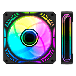 VENTILADOR 12CM COOLBOX INFINITY PRO A-RGB KIT 4 VENTILADORES
