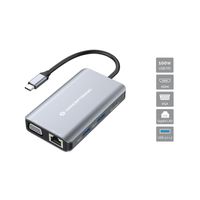 Miniatura 3 de ADAPTADOR USB-C 7IN1 CONCEPTRONIC HDMI VGA USB 3.0 LAN GIGABIT  USB-C CARGA 100W