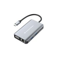 Miniatura 4 de ADAPTADOR USB-C 7IN1 CONCEPTRONIC HDMI VGA USB 3.0 LAN GIGABIT  USB-C CARGA 100W