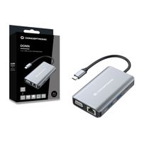 Miniatura 5 de ADAPTADOR USB-C 7IN1 CONCEPTRONIC HDMI VGA USB 3.0 LAN GIGABIT  USB-C CARGA 100W