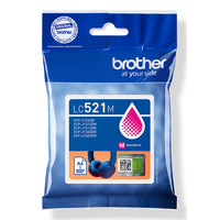 Brother Cartucho LC521M Magenta