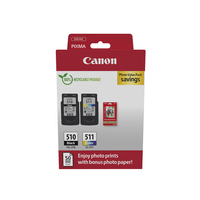 Miniatura 1 de MULTIPACK CANON PG510/ CL511 + PAPEL