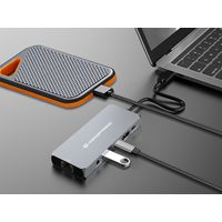 Miniatura 7 de DOCKING USB-C CONCEPTRONIC DONN22G 6-in-1 USB4 40Gbps, 8K 60Hz HDMI, 2.5GbE LAN, USB-A 10Gbps, USB-C