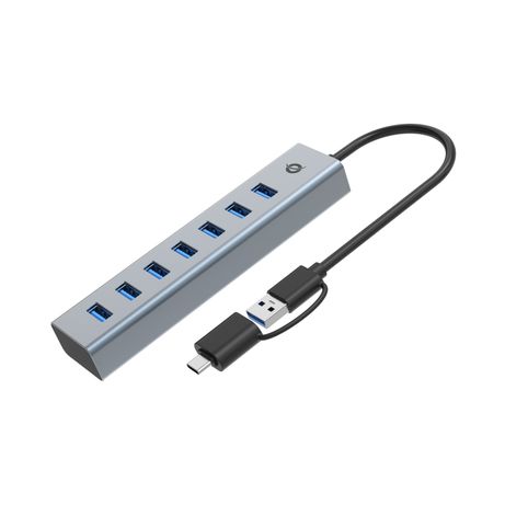 HUB USB 3.0 CONCEPTRONIC HUBBIES21G 7 PUERTOS USB-C A 7XUSB-A - Imagen 2 de 5 HUB USB 3.0 CONCEPTRONIC HUBBIES21G 7 PUERTOS USB-C A 7XUSB-A - Imagen 2 de 5