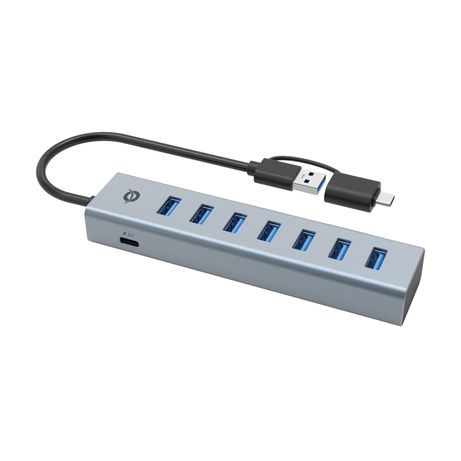 HUB USB 3.0 CONCEPTRONIC HUBBIES21G 7 PUERTOS USB-C A 7XUSB-A - Imagen 3 de 5 HUB USB 3.0 CONCEPTRONIC HUBBIES21G 7 PUERTOS USB-C A 7XUSB-A - Imagen 3 de 5
