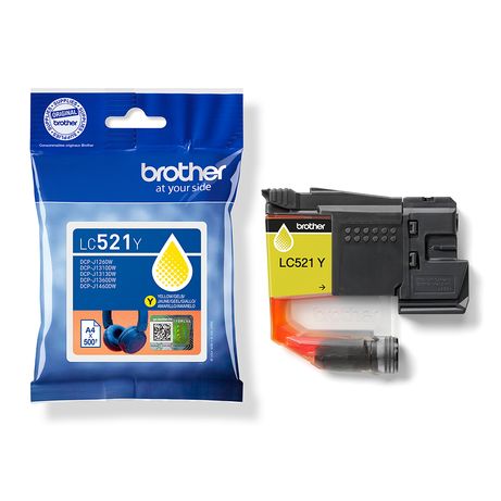 Brother Cartucho LC521Y Amarillo - Imagen 6 de 6 Brother Cartucho LC521Y Amarillo - Imagen 6 de 6