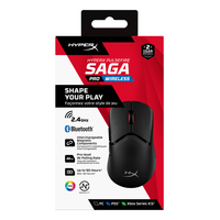 Miniatura 1 de HP HYPERX PULSEFIRE SAGA PRO WIRELESS GAMING MOUSE - A2PB2AA
