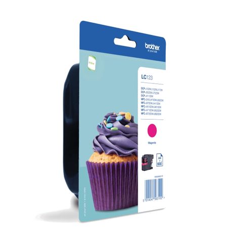 CARTUCHO BROTHER MAGENTA LC123M - Imagen 3 de 3 CARTUCHO BROTHER MAGENTA LC123M - Imagen 3 de 3