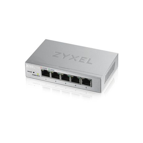 ZyXEL GS-1200-5 Switch 5xGB Metal - Imagen 5 de 5 ZyXEL GS-1200-5 Switch 5xGB Metal - Imagen 5 de 5