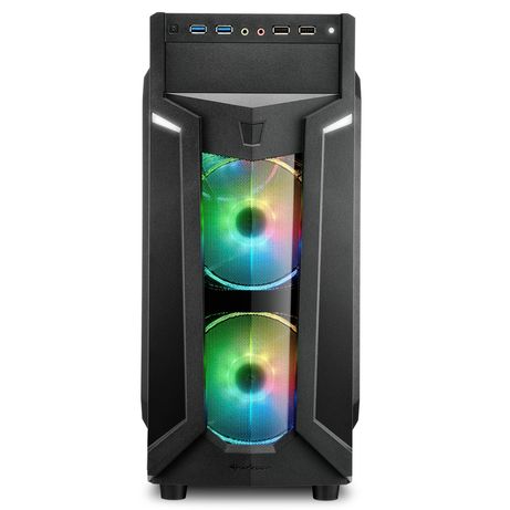 Caja SHARKOON VG6-W RGB RGB Negro - Imagen 3 de 7 Caja SHARKOON VG6-W RGB RGB Negro - Imagen 3 de 7