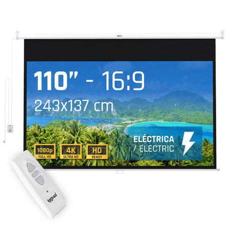 iggual Pantalla mural Pan.110243x137 cm eléctrica - Imagen 1 de 29 iggual Pantalla mural Pan.110243x137 cm eléctrica - Imagen 1 de 29