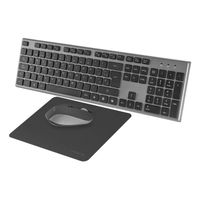 Miniatura 4 de Tacens 3EN1 Teclado+Ratón+Alfom Inalámbrico Negro