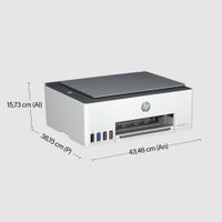 Miniatura 6 de HP Smart Tank Multifunción A4Thermal Inkjet Dúplex Smart Tank 5105 Inalámbrico All-in-One Color Impresora, Fotocopiadora, escáner