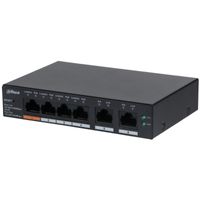 Miniatura 2 de (DH-CS4006-4GT-60) DAHUA SWITCH POE 4 PUERTOS GIGABIT + 2 RJ45 UPLINK GIGABIT 60W, MANAGED CLOUD L2