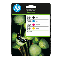Miniatura 1 de PACK COMBO CARTUCHOS HP 364 NEGRO, CYAN MAGENTA Y AMARILLO