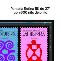 Miniatura 4 de MONITOR APPLE Studio Display - Vidrio nanotexturizado - Soporte con inclinación ajustable   27" 5120 x 2880  Altavoces