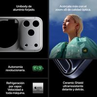 Miniatura 7 de Smartphone APPLE iPhone 17 Pro Max 6.9" 5G 1000GB Plata