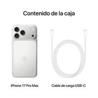 Miniatura 9 de Smartphone APPLE iPhone 17 Pro Max 6.9" 5G 1000GB Plata