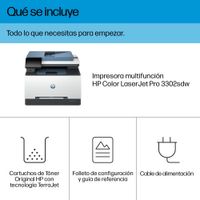 Miniatura 9 de HP  Color LaserJet Pro MFP 3302sdw  Laser Wifi Dúplex