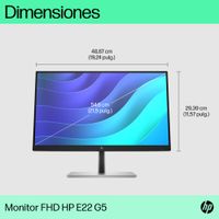 Miniatura 6 de HP Monitor FHD HP E22 G5  E-Series 21.5" LCD IPS Full HD HDMI