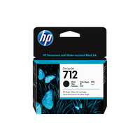 HP 712 80-ML BLACK DESIGNJET INK CARTRID GE
