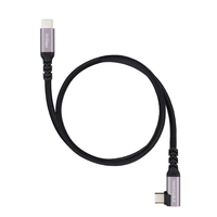 Miniatura 1 de Nanocable Cable USB-C 3.2 GEN2 Acodado 100W 1 M