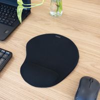 Miniatura 3 de TOOQ ALFOMBRILLA RATON ERGONOMICA GEL, NEGRO