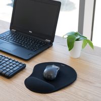 Miniatura 4 de TOOQ ALFOMBRILLA RATON ERGONOMICA GEL, NEGRO