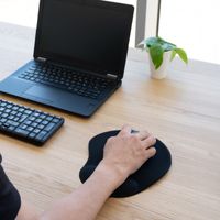 Miniatura 5 de TOOQ ALFOMBRILLA RATON ERGONOMICA GEL, NEGRO