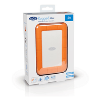 Miniatura 1 de LACIE RUGGED MINI - Disco Duro Externo, Micro-USB B 3.0, 2TB HHD, Aluminio y Naranja