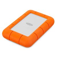 Miniatura 4 de LACIE RUGGED MINI - Disco Duro Externo, Micro-USB B 3.0, 2TB HHD, Aluminio y Naranja