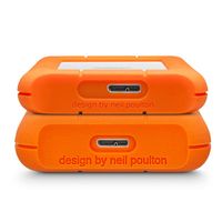 Miniatura 6 de LACIE RUGGED MINI - Disco Duro Externo, Micro-USB B 3.0, 2TB HHD, Aluminio y Naranja