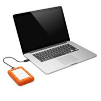 Miniatura 7 de LACIE RUGGED MINI - Disco Duro Externo, Micro-USB B 3.0, 2TB HHD, Aluminio y Naranja