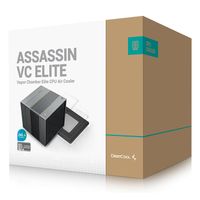 Miniatura 11 de DeepCool ASSASSIN VC ELITE Procesador Refrigerador de aire 120 140 mm Negro 1 pieza s