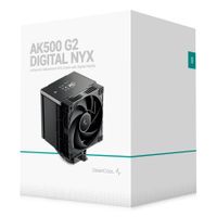 Miniatura 10 de DeepCool AK500 G2 Digital NYX Procesador Refrigerador de aire 12 cm Negro 1 pieza s