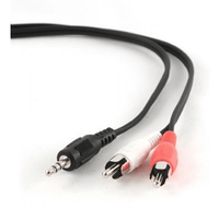Miniatura 1 de CABLE AUDIO GEMBIRD CONECTOR 3,5MM A RCA 1,5M
