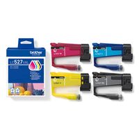 Miniatura 4 de BROTHER Pack de 4 cartuchos de tinta negro, cian, magenta y amarillo LC527VAL