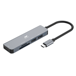 ADAPTADOR USB-C TO HDMI+2×USB3.0+SD/TF.