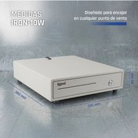 Miniatura 15 de CAJON PORTAMONEDAS IGGUAL IRON-1W RJ11 BLANCO