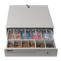 Miniatura 26 de CAJON PORTAMONEDAS IGGUAL IRON-1W RJ11 BLANCO
