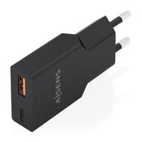 Miniatura 3 de AISENS - CARGADOR ULTRA DELGADO GaN 30W, 1xUSB-C PD3.0 QC4.0, 1xUSB-A QC3.0, NEGRO