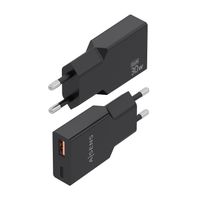 Miniatura 4 de AISENS - CARGADOR ULTRA DELGADO GaN 30W, 1xUSB-C PD3.0 QC4.0, 1xUSB-A QC3.0, NEGRO