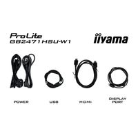 Miniatura 14 de MONITOR IIYAMA GB2471HSU-W1  G-MASTER 23.8" 1920 x 1080 HDMI Altavoces