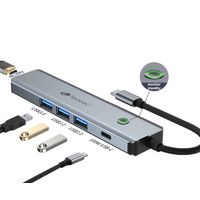 Miniatura 4 de LEOTEC DOCKING STATION 6EN1 1USB-C PD100 POWER&DATOS 3USB3.0 1HDMI 4K 30HZ