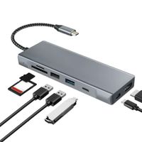 Miniatura 4 de LEOTEC DOCKING STATION 8-1 CON CAJA EXTERNA SSD M2