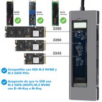 Miniatura 7 de LEOTEC DOCKING STATION 8-1 CON CAJA EXTERNA SSD M2