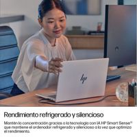 Miniatura 9 de PORTATIL HP ELITEBOOK 8 G1I 35.6 CM (14") , WUXGA, INTEL CORE ULTRA 5 225H, 16 GB, 512 GB SSD, GLACIER SILVER, INTEL ARC 130T GPU, WINDOWS 11 PRO