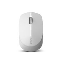 Miniatura 2 de MOUSE RAPOO WIRELESS Y BLUETOOTH M100 SILENT 2.4G GHz BT 4.0 USB 3.0 3 BOTONES 1300 PPP GRIS CLARO