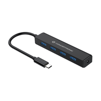 Miniatura 1 de HUB USB  CONCEPTRONIC  USB-C A 4 PUERTOS TIPO A USB 3.1