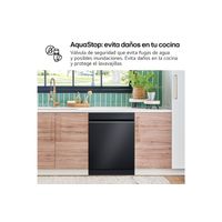 Miniatura 14 de LAVAVAJILLAS 60 CM LG DF375HMS A 14 CUBIERTOS NEGRO